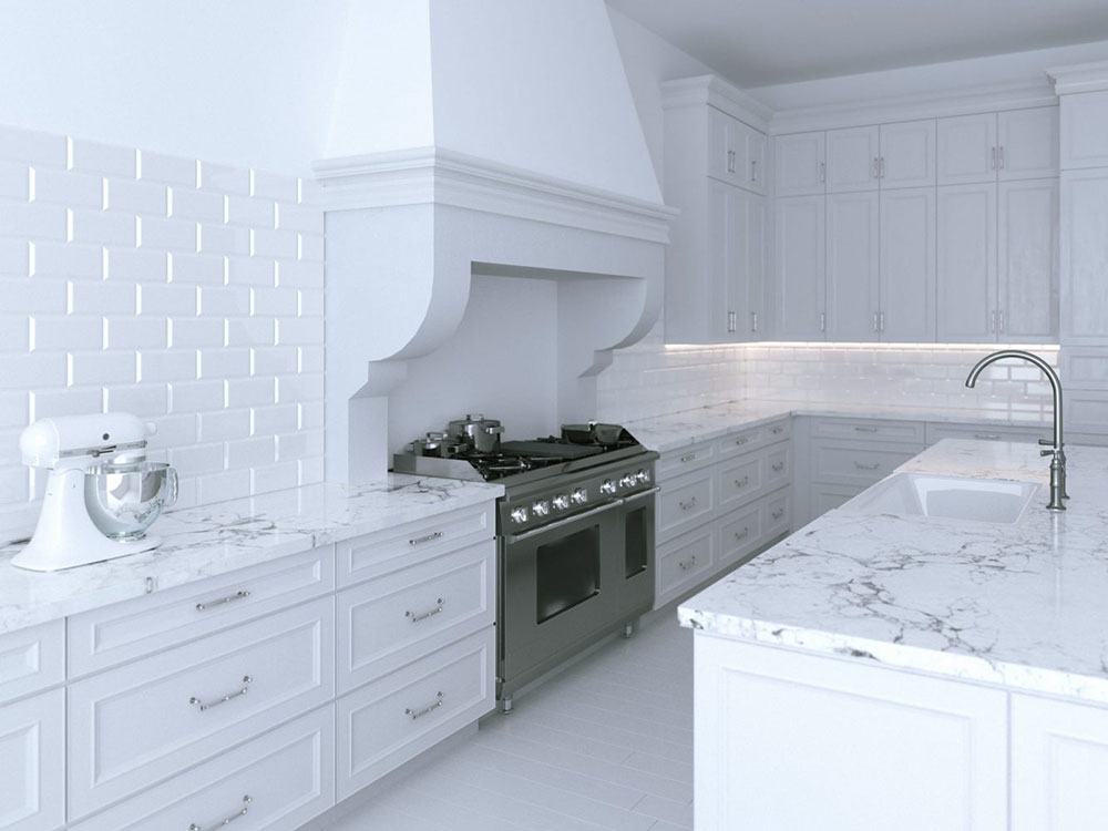 Marble Kitchen Worktops, Practical and Durable