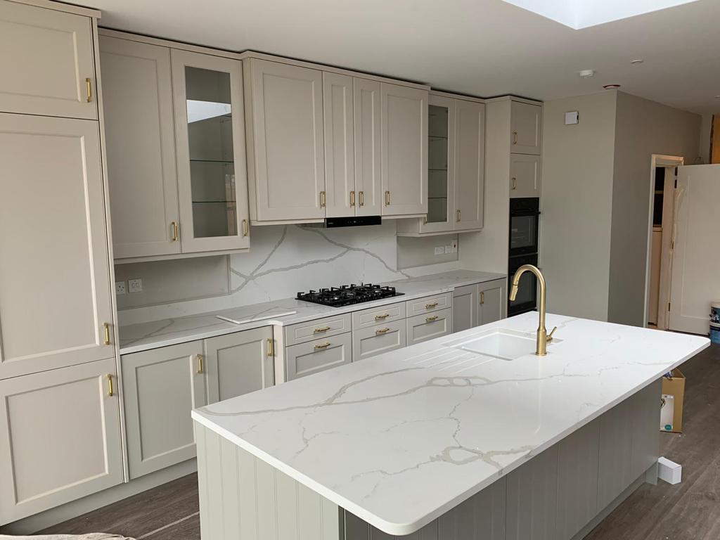 Cool Elegance of a Marble Kitchen Worktop